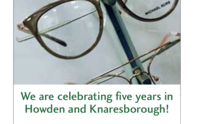 Celebrating 5 years in Howden & Knaresborough
