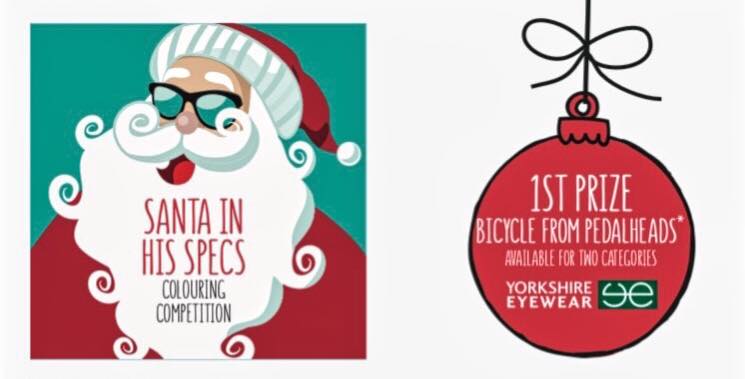 Santa in His Specs Competition