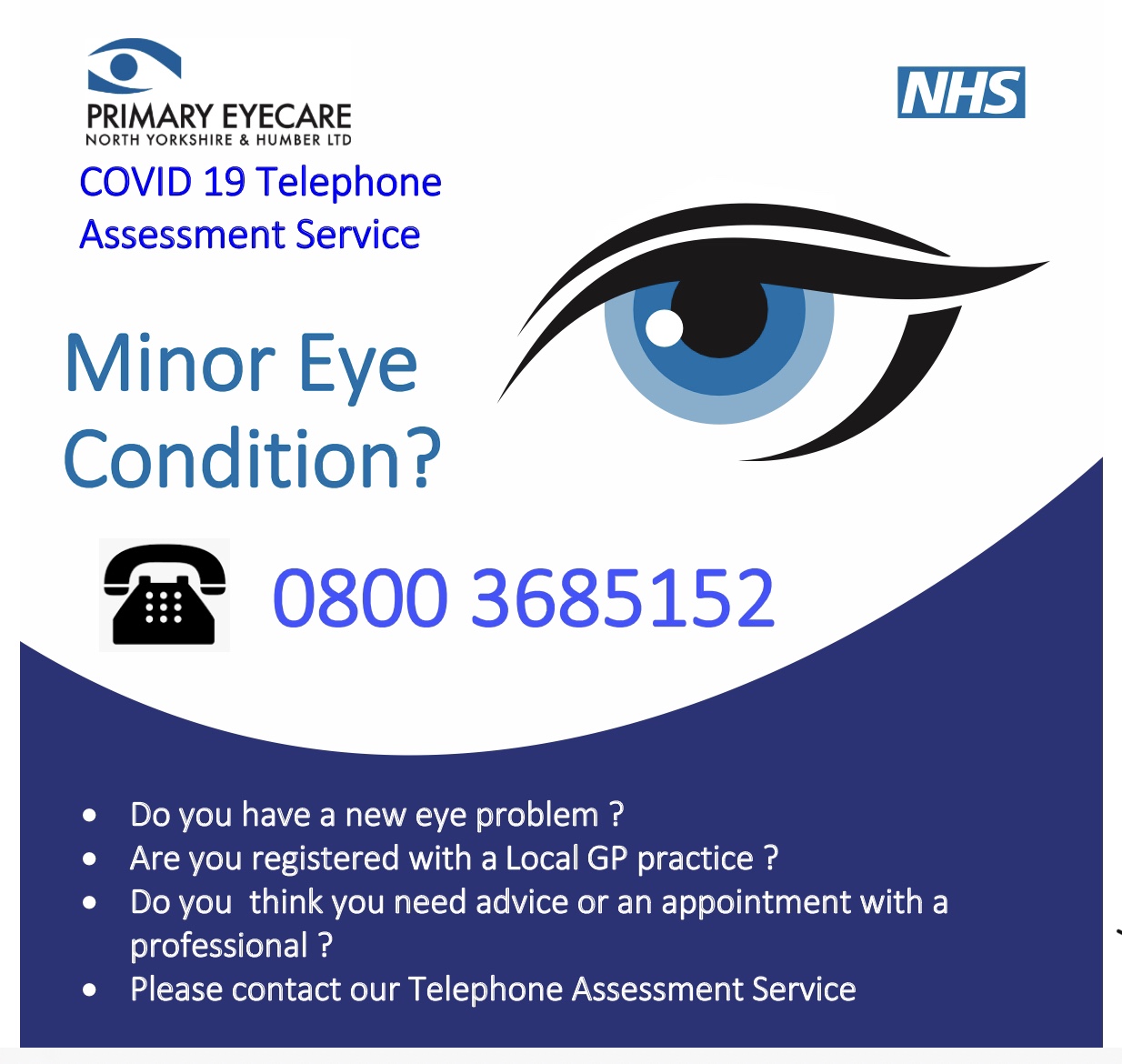 minor eye